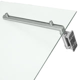 Glass Door Canopy & Brackets - 144cm W x 80cm D