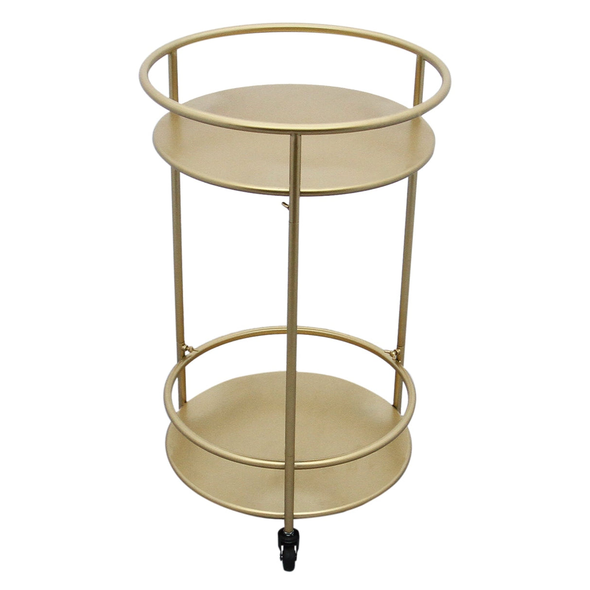 Gold Drinks Trolley Bar Cart - Small