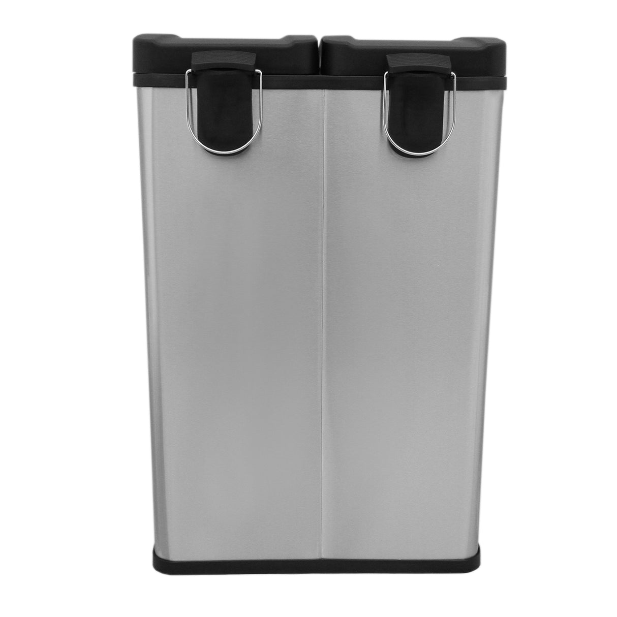 60L Dual Pedal Bin In Stainless Steel