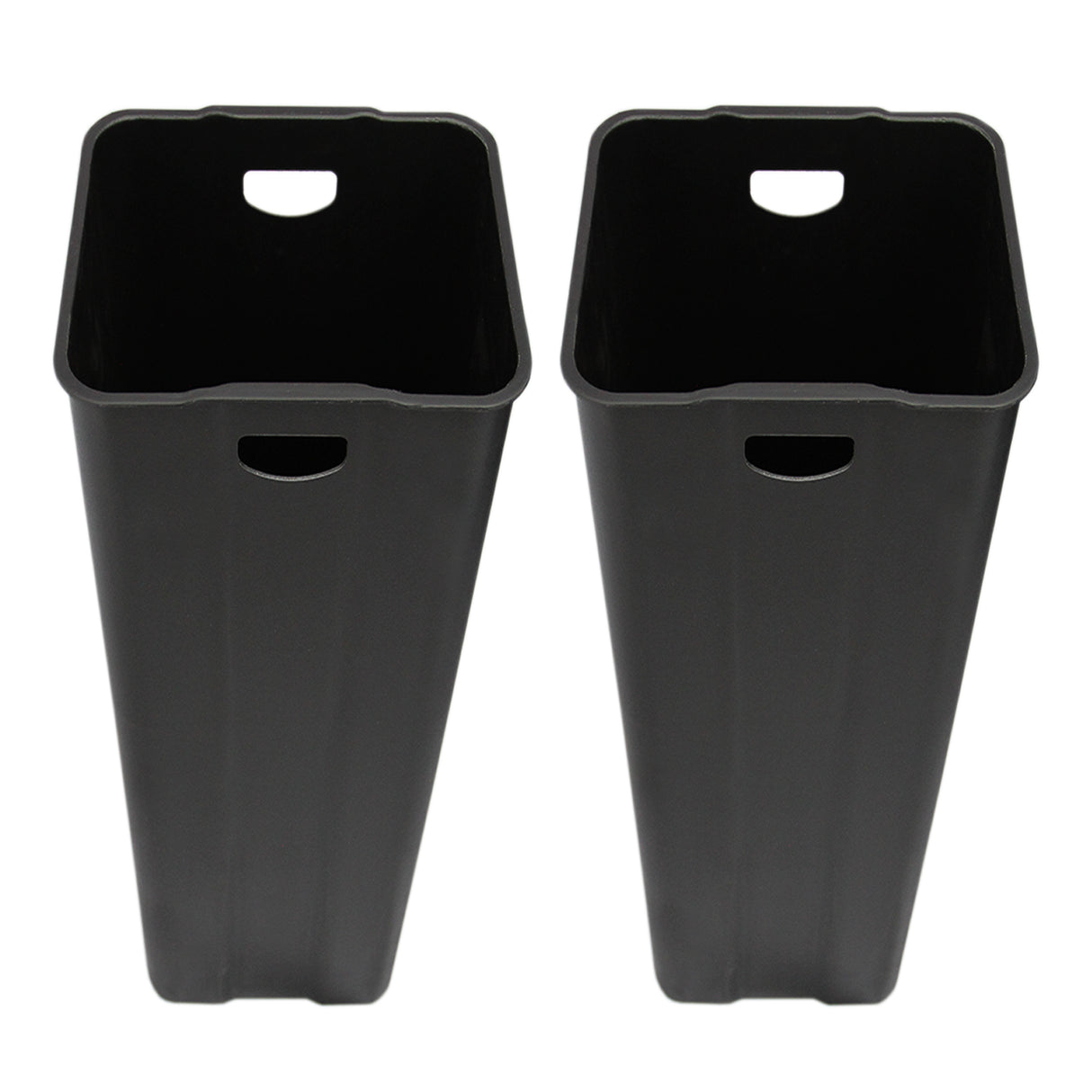 60L Dual Pedal Bin In Black