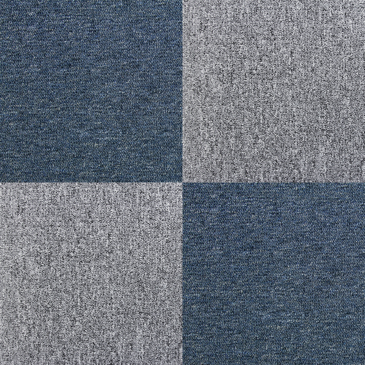 40 x Carpet Tiles 10m2 / Storm Blue