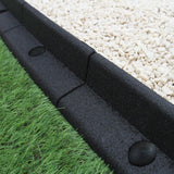 Flexible Lawn Edging Black 1.2m x 26