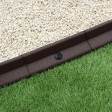 Flexible Lawn Edging Brown 1.2m x 16