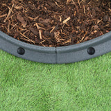 Flexible Lawn Edging Grey 1.2m x 6