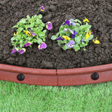 Flexible Lawn Edging Terracotta 1.2m x 10