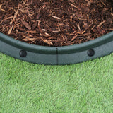Flexible Lawn Edging Green 1.2m x 16