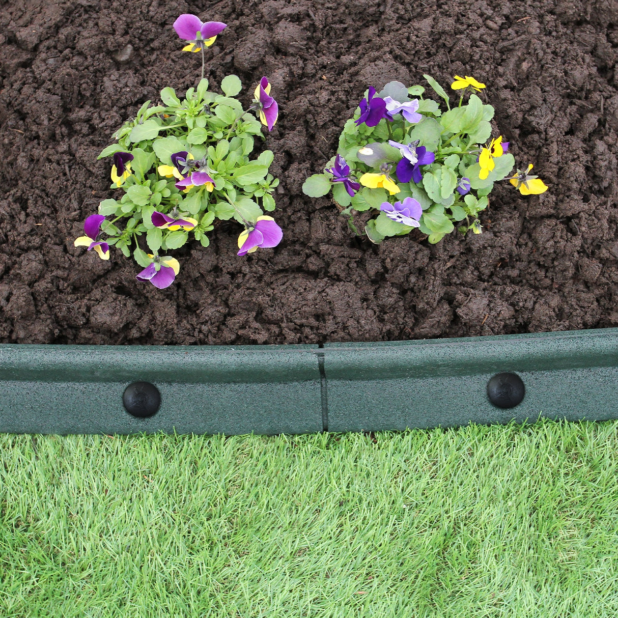 Flexible Lawn Edging Green 1.2m x 16