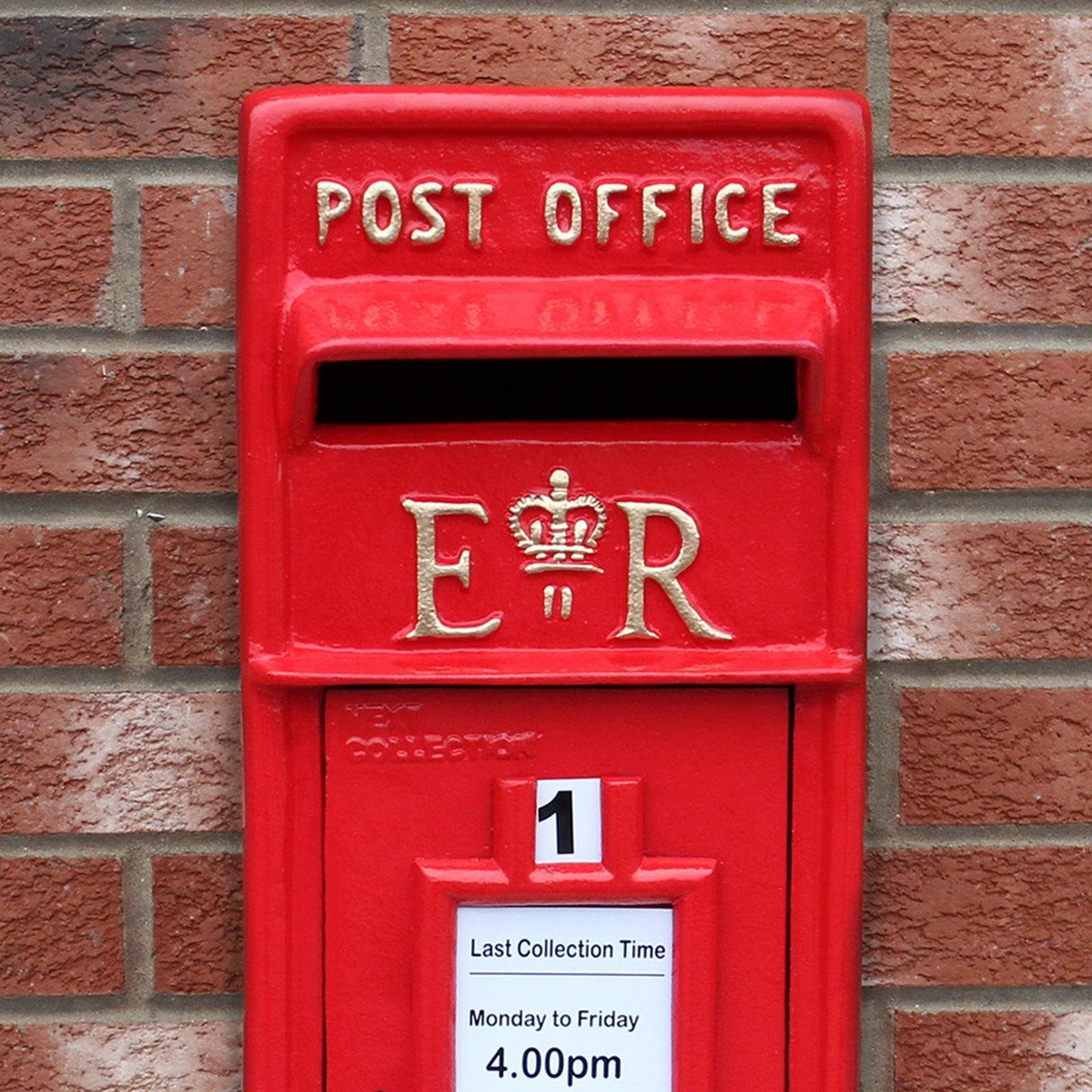 Red Royal Mail Post Box