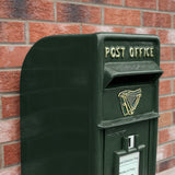 Green Irish Post Box with Stand