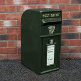 Green Irish Post Box with Stand