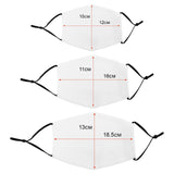 Face Masks Sublimation Blanks Bundle / 50 Pack