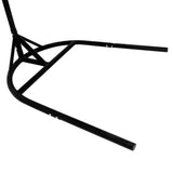 Hanging Rattan Egg Chair - Black