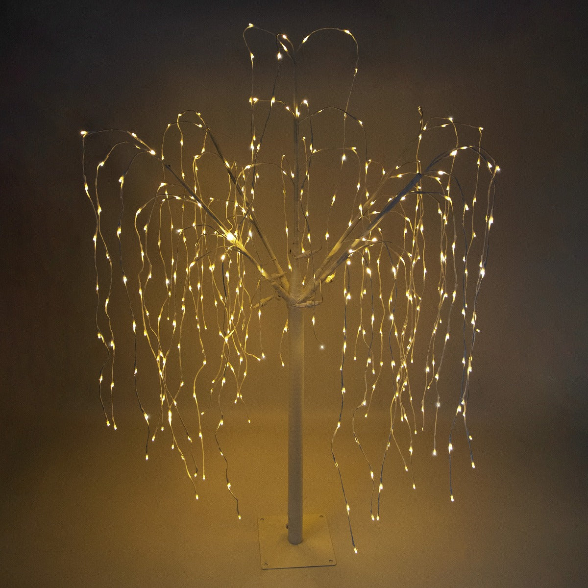 Weeping Willow Tree - 180cm White 400 Warm White LED