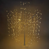 Weeping Willow Tree - 180cm White 400 Warm White LED