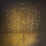 Weeping Willow Tree - 180cm White 400 Warm White LED