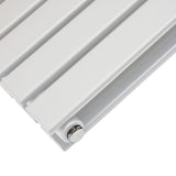 Designer Flat Panel Radiators Gloss White 1600mm x 280mm