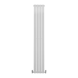 Designer Flat Panel Radiators Gloss White 1800mm x 280mm