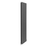 Designer Flat Panel Radiators Anthracite Grey 1800mm x 420mm