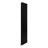 Designer Flat Panel Radiators Matt Black 1800mm x 420mm