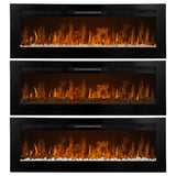 Electric Inset Fireplace 60”