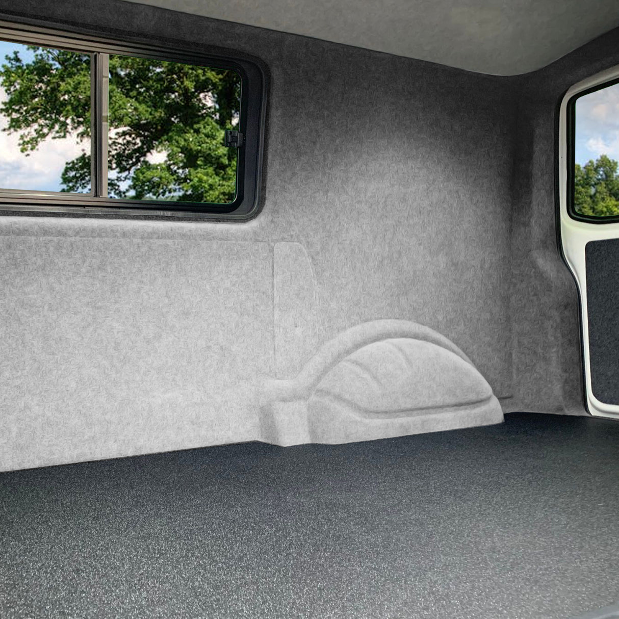 Van Carpet Lining Silver Grey