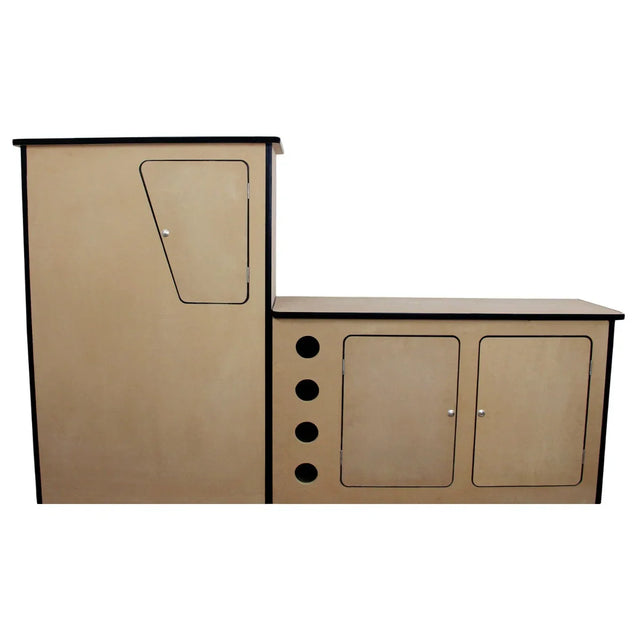 Mdf Van Rack MDF Camper Van Kitchen Unit LHD – Monster Shop UK