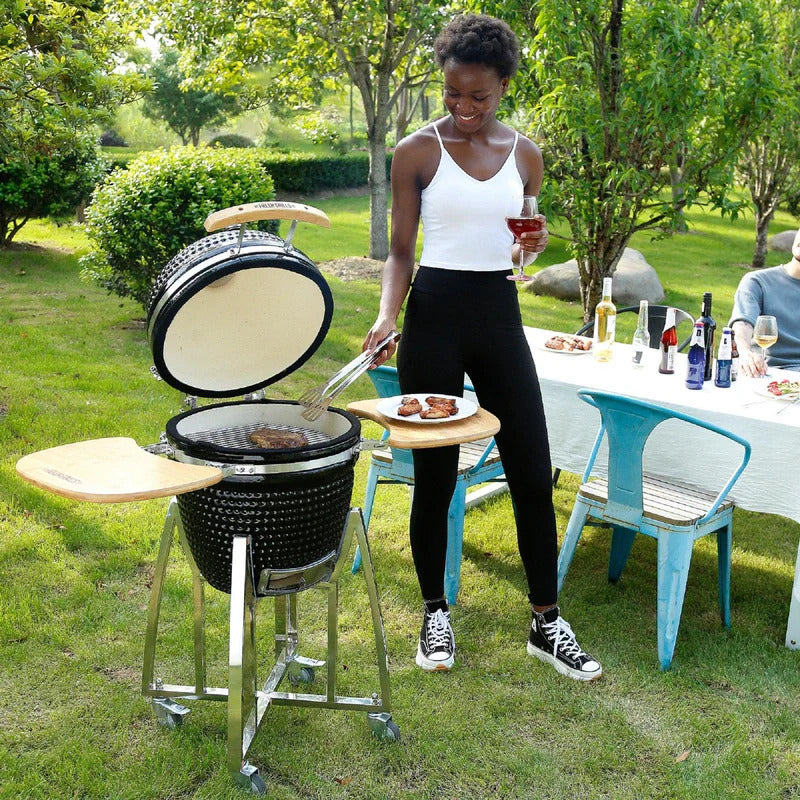 Fresh Grills Kamado Charcoal BBQ Grill 21" - Mega