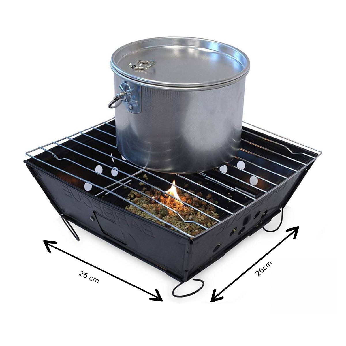Fresh Grills Small Portable BBQ