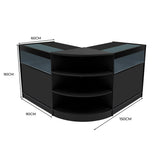 Theseus LED Shop Counter Set LM60 & 2 x B900 - Black