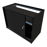Iris LED Shop Counter Set CM60 & 2 x B1200 - Black