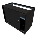 Adonis LED Shop Counter Set B1200, C1200 & CM60 - Black