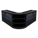 Andromeda LED Shop Counter Set LM60 & 2 x C1200 - Black