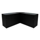 Andromeda LED Shop Counter Set LM60 & 2 x C1200 - Black