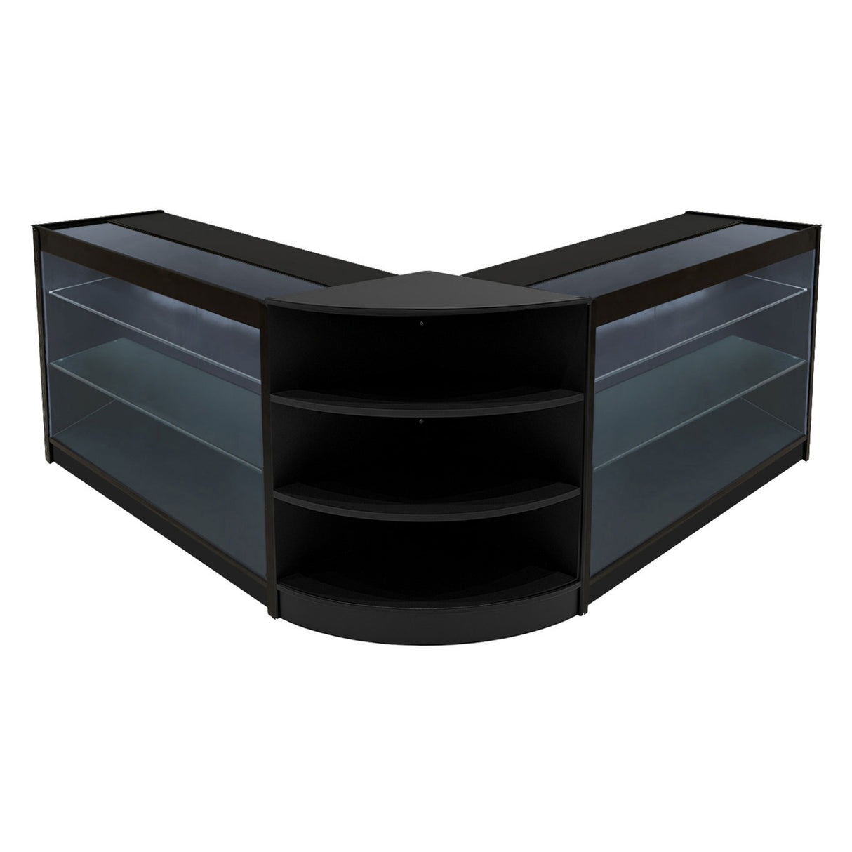Apollo LED Shop Counter Set LM60 & 2 x K1200 - Black