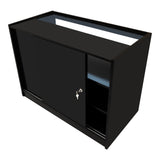 Gravity LED Shop Counter Set B1200, C1200, TB60 &  & CM60 - Black