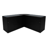 Hera LED Shop Counter Set K1500, C1500 & CM60 - Black