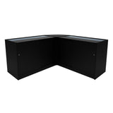 Andromeda LED Shop Counter Set LM60 & 2 x C1500 - Black