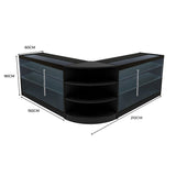 Apollo LED Shop Counter Set LM60 & 2 x K1500 - Black