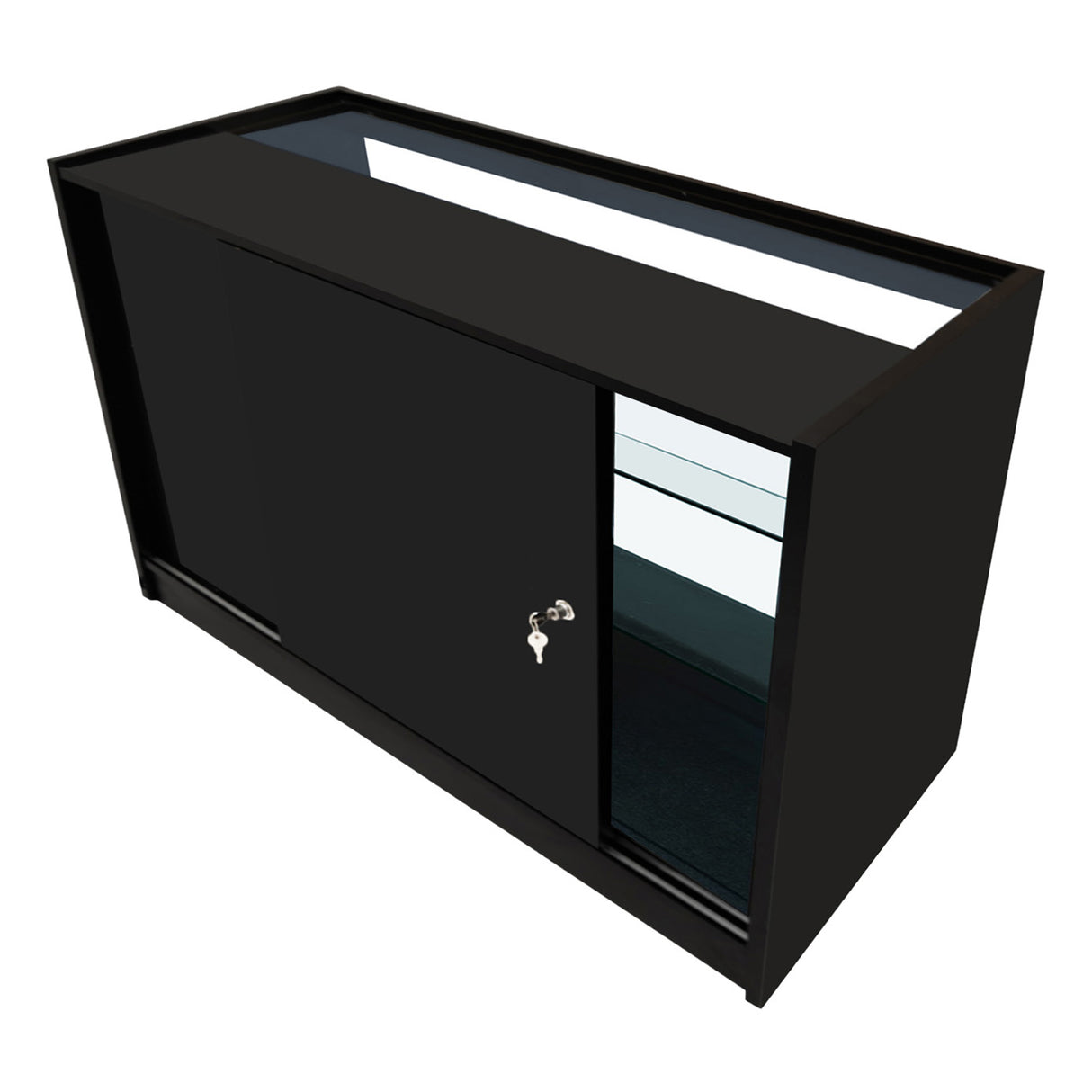 Demeter LED Shop Counter Set K1500, B1500 & LM60 - Black