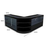 Calliope LED Shop Counter Set K1500, C1500 & LM60 - Black