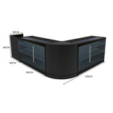 Aries LED Shop Counter Set CM60, TB60 & 2 x K1500 - Black