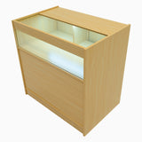 Europa LED Shop Counter Set B900, C900, TB60 & LM60 - Maple