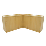 Iris LED Shop Counter Set CM60 & 2 x B1200 - Maple