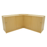 Theseus LED Shop Counter Set LM60 & 2 x B1200 - Maple