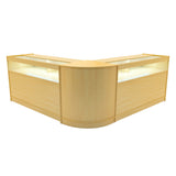 Iris LED Shop Counter Set CM60 & 2 x B1500 - Maple