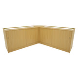 Iris LED Shop Counter Set CM60 & 2 x B1500 - Maple