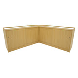 Apollo LED Shop Counter Set LM60 & 2 x K1500 - Maple