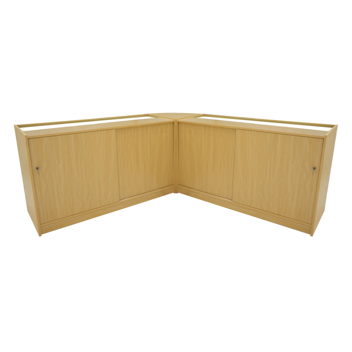 Harmonia LED Shop Counter Set B1500, C1500 & LM60 - Maple