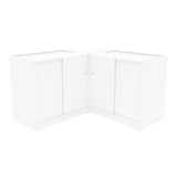 Theseus LED Shop Counter Set LM60 & 2 x B900 - White