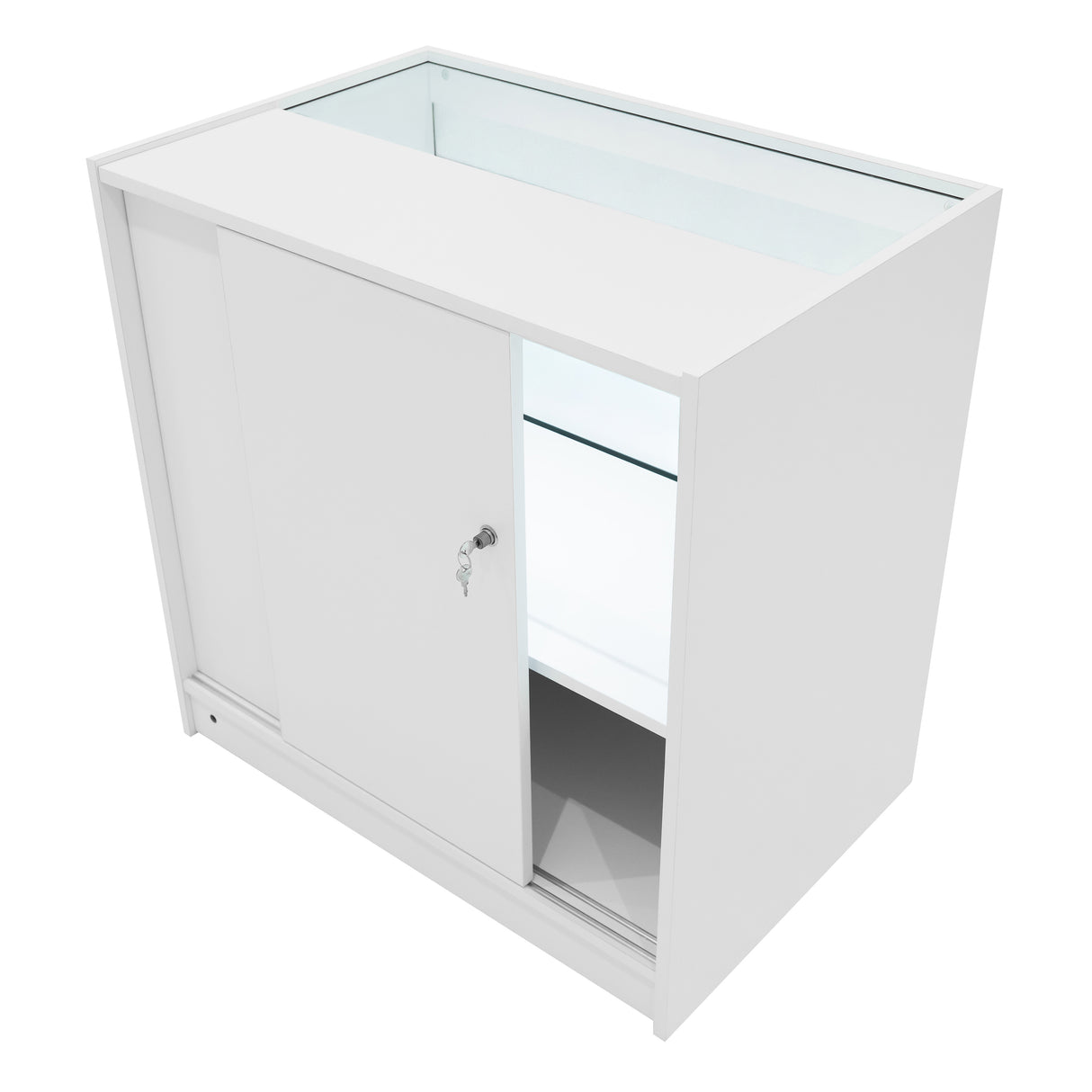 Andromeda LED Shop Counter Set LM60 & 2 x C900 - White
